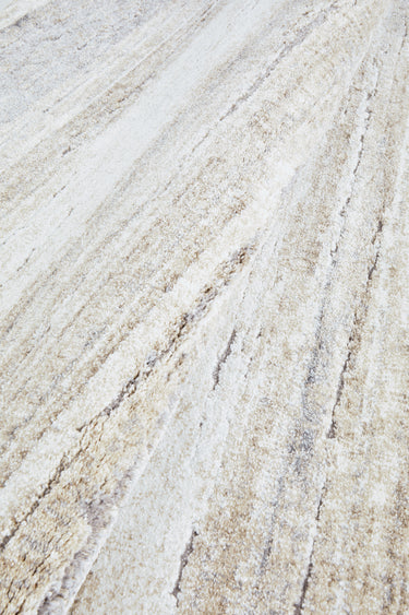 Carli Formation Grey and Natural Modern Abstract Rectangle Rug